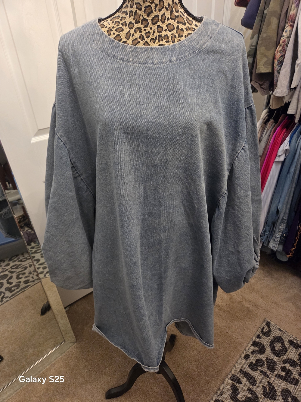 Terrell Dominick Denim Dress